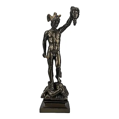 Perseus With Head Of Gorgon Medusa Cast Marble Statue Sculpture Bronze Effect • $95