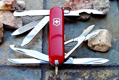 Victorinox MiniChamp Red Authentic And Original Swiss Army Knife • $59.99