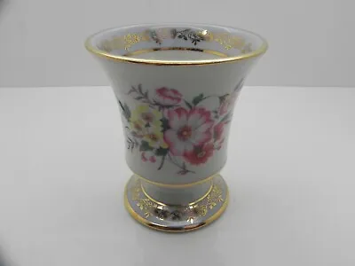 Collectable Meissner Limoges France Porcelain Goblet Flowers & Gild Pattern • £14.99