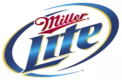 Miller Lite Beer Logo Glossy 4x6 Photo Fridge Magnet ToolBox Magnet 🍺 • $9.99