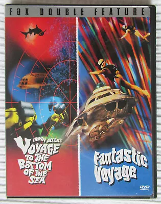 Voyage To The Bottom Of The Sea Fantastic Voyage Double Feature DVD • $18.85