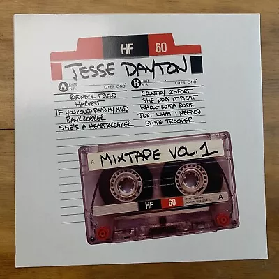 Jesse Dayton - Mixtape Vol 1 | 2019 | White Marble Vinyl | VG+ • $24.99