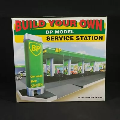 Vintage BP Model  Build Your Own Service Station  1995 NIB Gas & Car Wash • $35.95