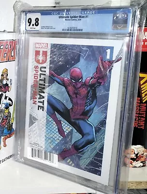 Ultimate Spider-Man #1 CGC 9.8 By Hickman Cover A 1st Printing Marvel Comics • £229.90