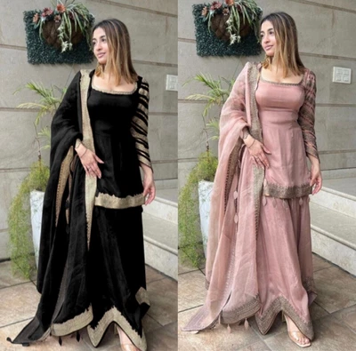 £41.99 • Buy Designer Wedding Salwar Kameez Party Wear Pakistani New Indian Dress Bollywood