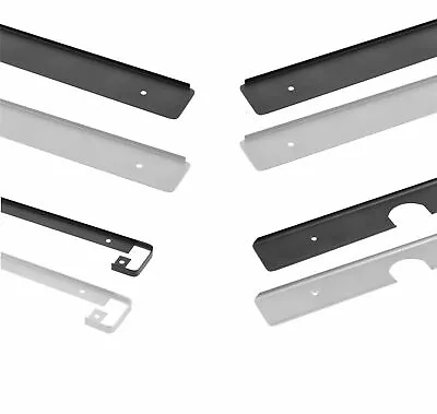 Kitchen Worktop End Corner Side Edging Trim Aluminium Or Black 40mm • £6.11