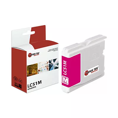 LTS LC-51 Magenta Compatible For Brother MFC230C 240C DCP130c Ink Cartridge • $7.99