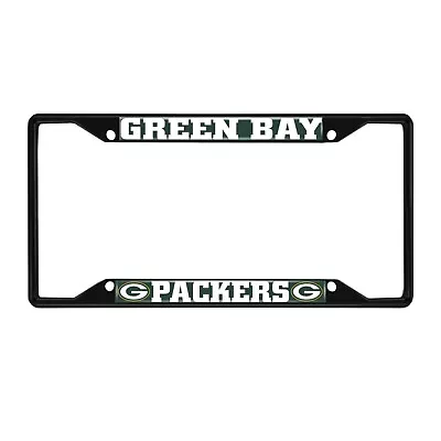 Fanmats NFL Green Bay Packers Black Metal License Plate Frame  • $13.90