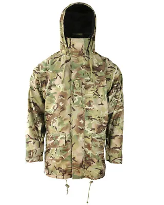 Army Mod Kom-tex Waterproof Smock Jacket | Xs-3xl Rank Slide Cadet Btp Mtp Camo • £59.99
