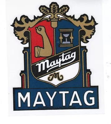 Maytag Crest Model 98 82 72 Gas Engine Motor Washing Machine Hit & Miss Decal  • $9.22