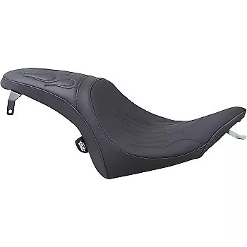 Drag Specialties 0810-1597 Predator Seat - Flame Stitched - Vegas • $509.95