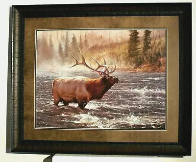 The Crossing  By Matthew Hillier Framed Matted Signed • $145