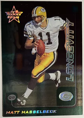 1999 Rookies And Stars Longevity Matt Hasselbeck 26/50 Packers RARE • $199.99