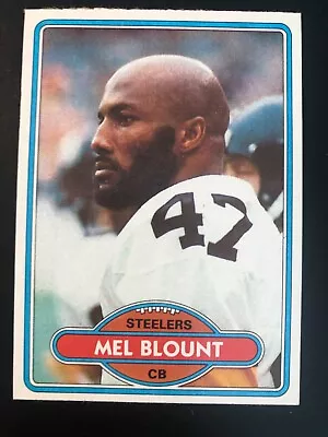 1980  Topps  Football  # 155  Mel Blount       NM-MINT   HOF • $0.99