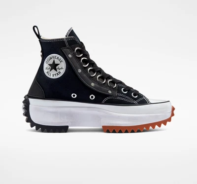 $277.93 • Buy Converse Run Star Hike Platform Punk Academia Designed In Italy Shoes Black