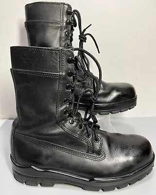 Bates Men Black DuraShocks Steel Toe Tactical 11  Combat Boots Sz 12 F2413-11 • $49.23