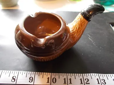£4.99 • Buy ASH TRAY, Ceramic, Shape Of A Pipe