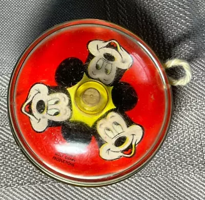 Vintage 1960's Return Top Duncan Imperial Yo-Yo Mickey Mouse • $15