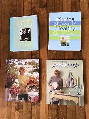 Lot Of 4  Martha Stewart Books Hardbacks- Like NEW . • $9.99