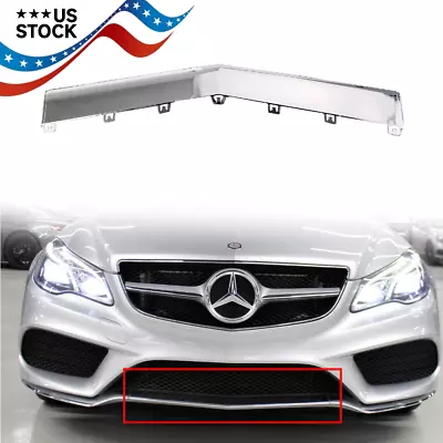 Bumper Face Bar Trim Molding Step Pad Front For 14-17Mercedes E Class 2078850974 • $27.63