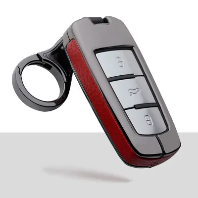 $27.20 • Buy Zinc Alloy Car Remote Key Case Shell Cover Holder For Volkswagen VW Passat B6 CC