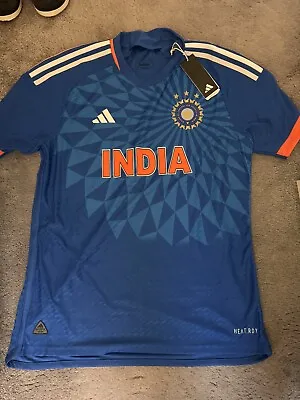 Adidas Official India Cricket Jersey / Shirt T20 Match Edition 2023/24 • £58.99