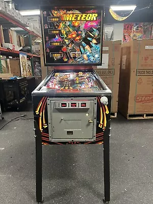 1979 Meteor Pinball Machine Leds Professional Techs Stern Outer Space • $2999.99