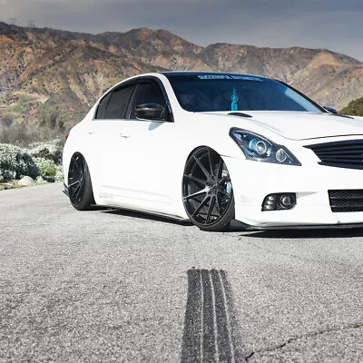 19  Vertini Rf1.3 Black Forged Concave Wheels Rims Fits Infinti G35 Sedan • $1550