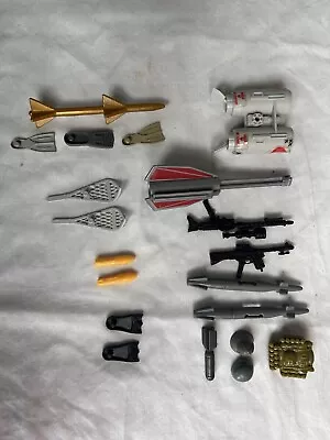 Lot Of 20 GI Joe Weapons/Accessories Various Conditions Assortment Vintage 11kk • $9