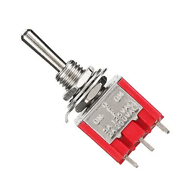 5PCS MTS-303 Mini Toggle Switch 3PDT 9 Pin3 Position ON-OFF-ON## • $11.15