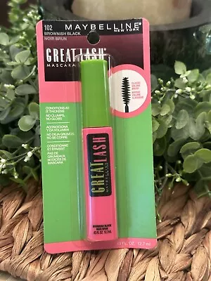 NIB Maybelline Great Lash Mascara - Brownish Black • $6.95