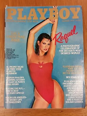 Playboy Magazine December 1979 Candy Collins Al Pacino W/ Centrefold • £14.49