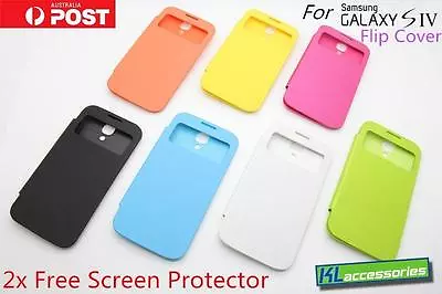 Brand New S-View Window Flip Cover Case For Samsung Galaxy S IV S4 GT-i9500  • $6.99