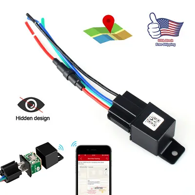 Car/Motorcycle Real-time GPS Tracker Tracking Locator Device GPRS GSM Anti Theft • $17.88