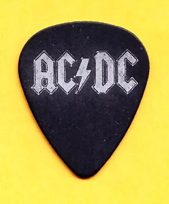 AC/DC Malcolm Young Concert-Used Gray Guitar Pick - 2009 Black Ice Tour • $99.99