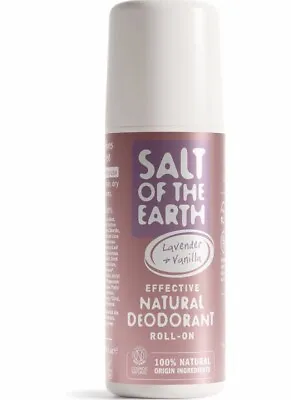 Salt Of The Earth Lavender & Vanilla Roll-On Deodorant 75ml • £7.18