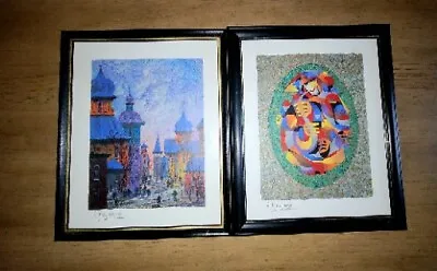 A. Krasnyansky. 1998 Harmony A. And Russia-Golden Matted & Framed Glass • $85