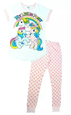 Ladies My Little Pony  Rainbow  Pyjama Set 100% Cotton • £13.99