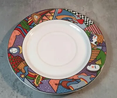 1991 Vitromaster Metropolitan Saucer Plate Retired Limited Edition Art Deco • $15.99