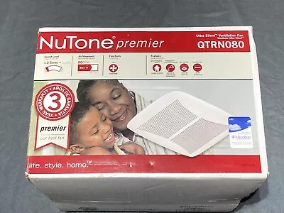 Nutone Ultra Silent Quiet Bathroom Ventilation Fan QTRN080 80 Cfm NEW In Box • $174.99