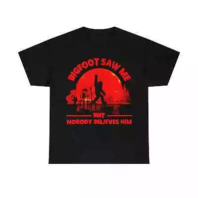 Big Foot Saw Me T-Shirt Vintage Retro 90s Shirt Gift Shirt Unisex S-5XL • $16.99