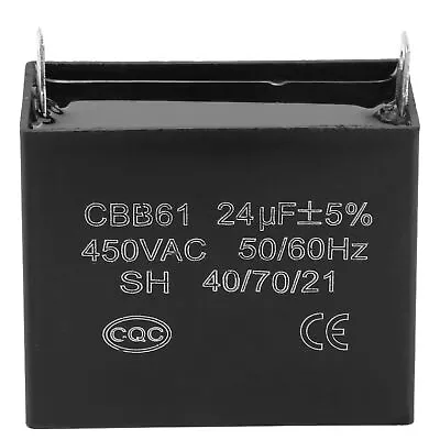 CBB61 Starting Capacitor Generator 450V AC 24uF 50/60Hz For 400/350/300/250VA... • $14.60