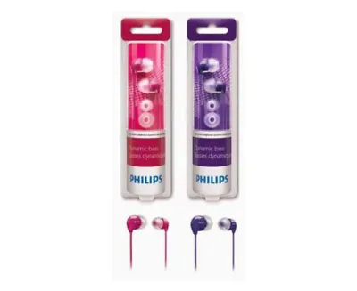 $22.99 • Buy Philips SHE3590 In-Ear Headphones/Earphones/Bass Sound/3.5mm/1.2m Length