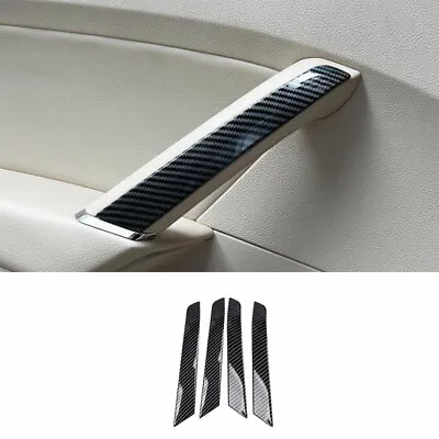 For VW Passat B7 2011-2015 Carbon Fiber Console Inner Door Armrest Cover Trim 4X • $55.46