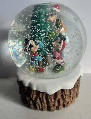 Hallmark Disney Mickey Mouse Donald Duck Goofy  SnowGlobe Snow Globe Christmas • $13.42