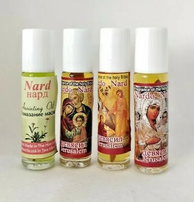 Mary Magdalena 100% Nard Anointing Oil With Olive Leaf From Jerusalem Holy Land • £8.88