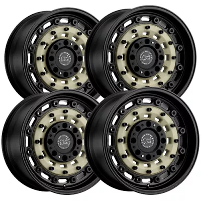 (Set Of 4) Black Rhino Arsenal 16x8 6x130 +38mm Desert Sand Wheels Rims 16  Inch • $1080