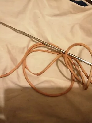 £16.50 • Buy VINTAGE CAR ANTENNA Fits On WINDOW Glass EDGE 29INCH LONG Telescopic/LEAD65inch 