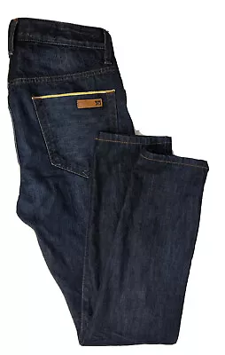 Joes Outsider Mens 30x32 Blue Denim Jeans Skinny Yellow Selvedge Lucas • $39