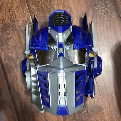 Transformer Optimus Prime Talking Voice Changer Mask 2006 Hasbro • $19.99